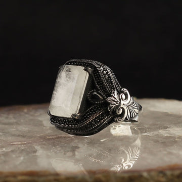 White Tourmaline Ring