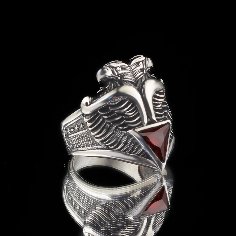 Double Headed Eagle Ring