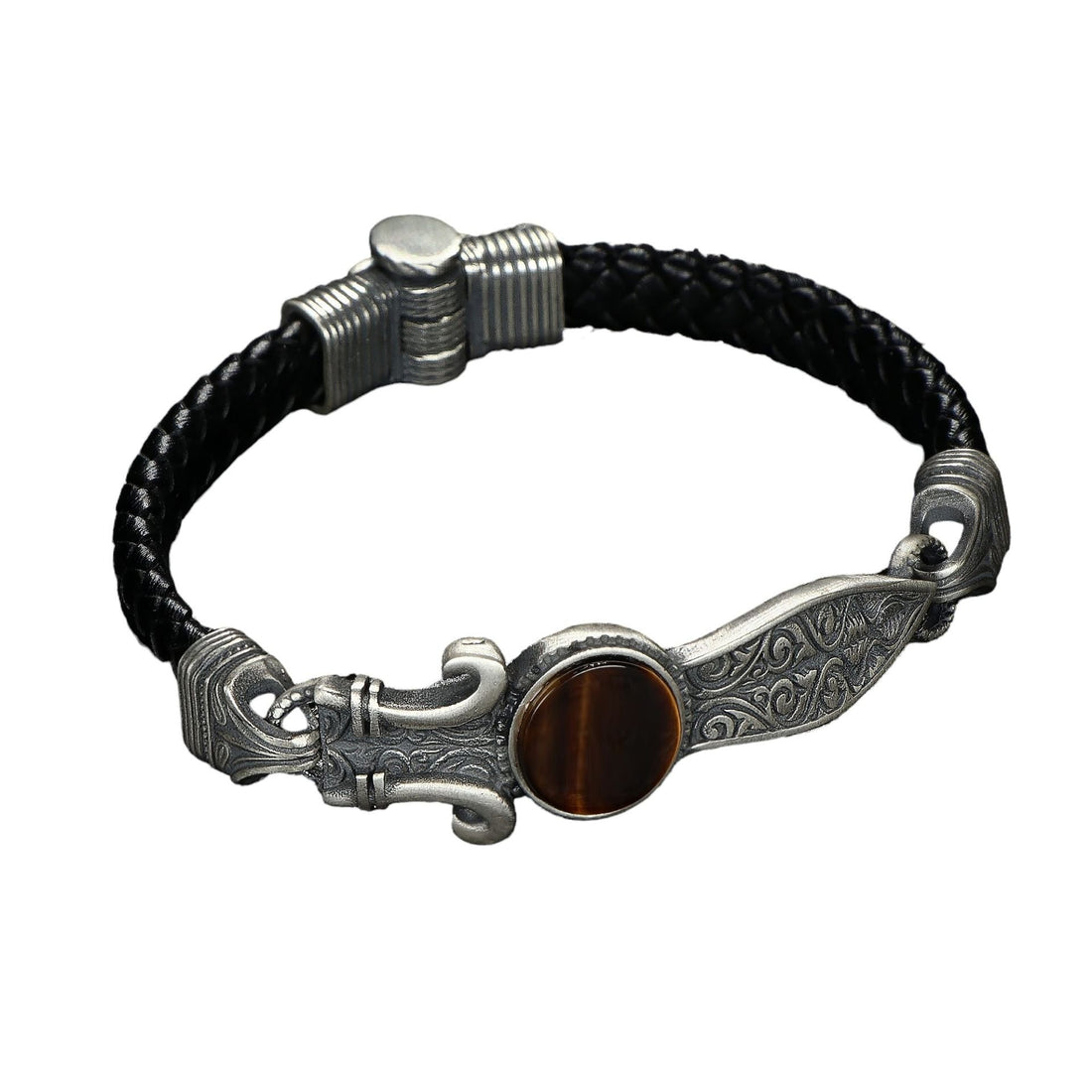 Sword Bracelet with Tigers Eye