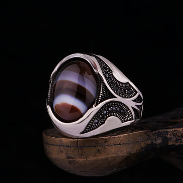 Botswana Agate Ring