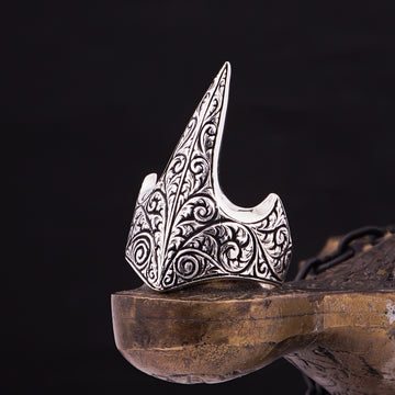 Hand-Carved Archers Ring