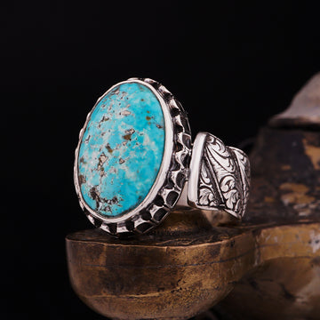 Turquoise Elegant Hand Made Ring