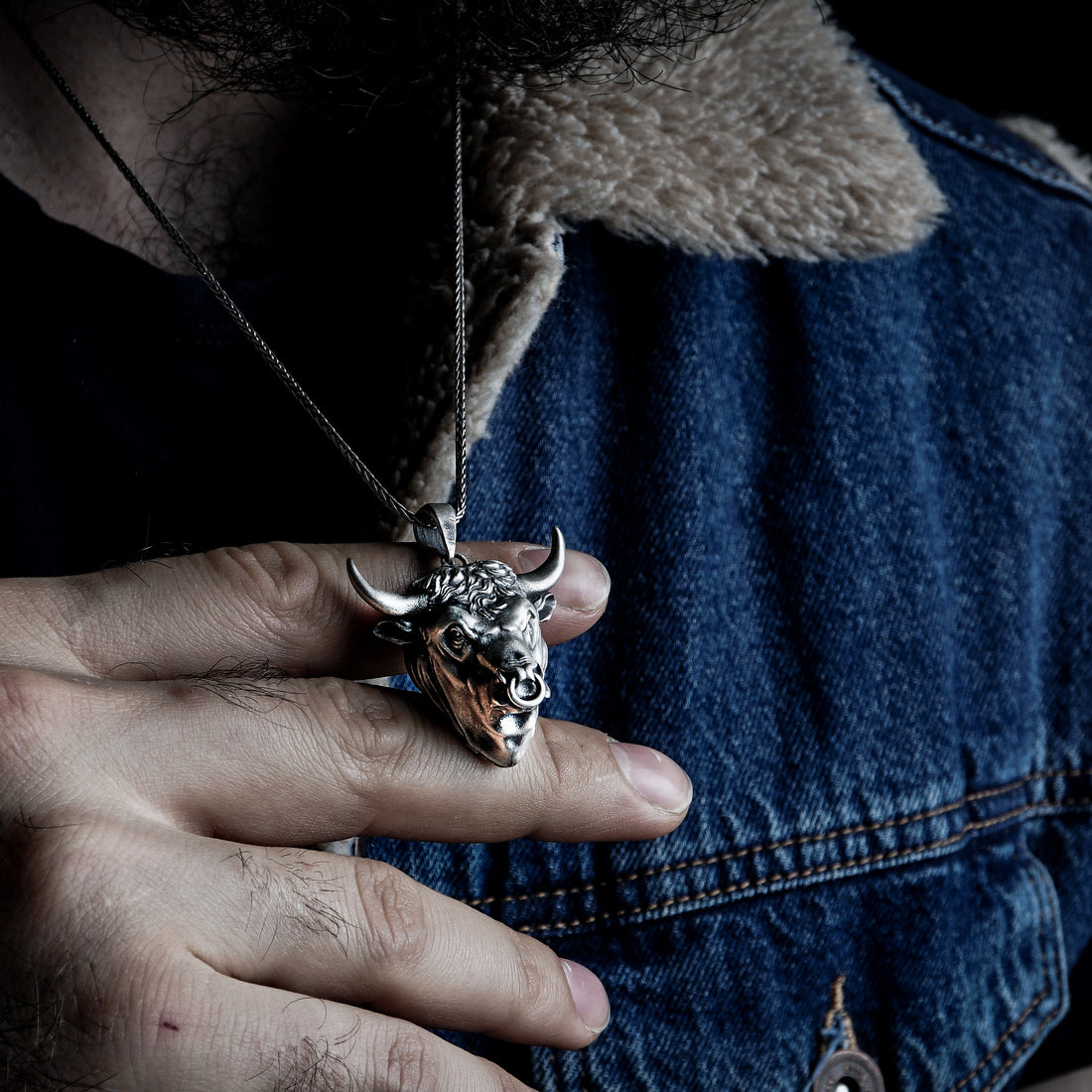 Bad Bull Necklace: Bold & Fearless