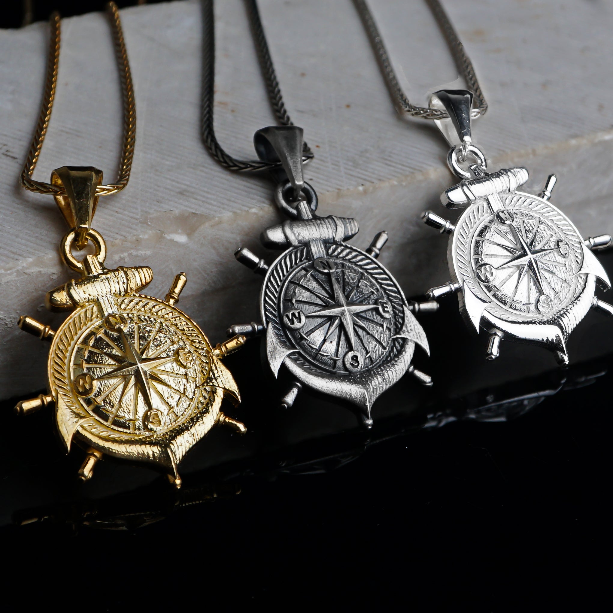 Compass Of The Captains Pendant