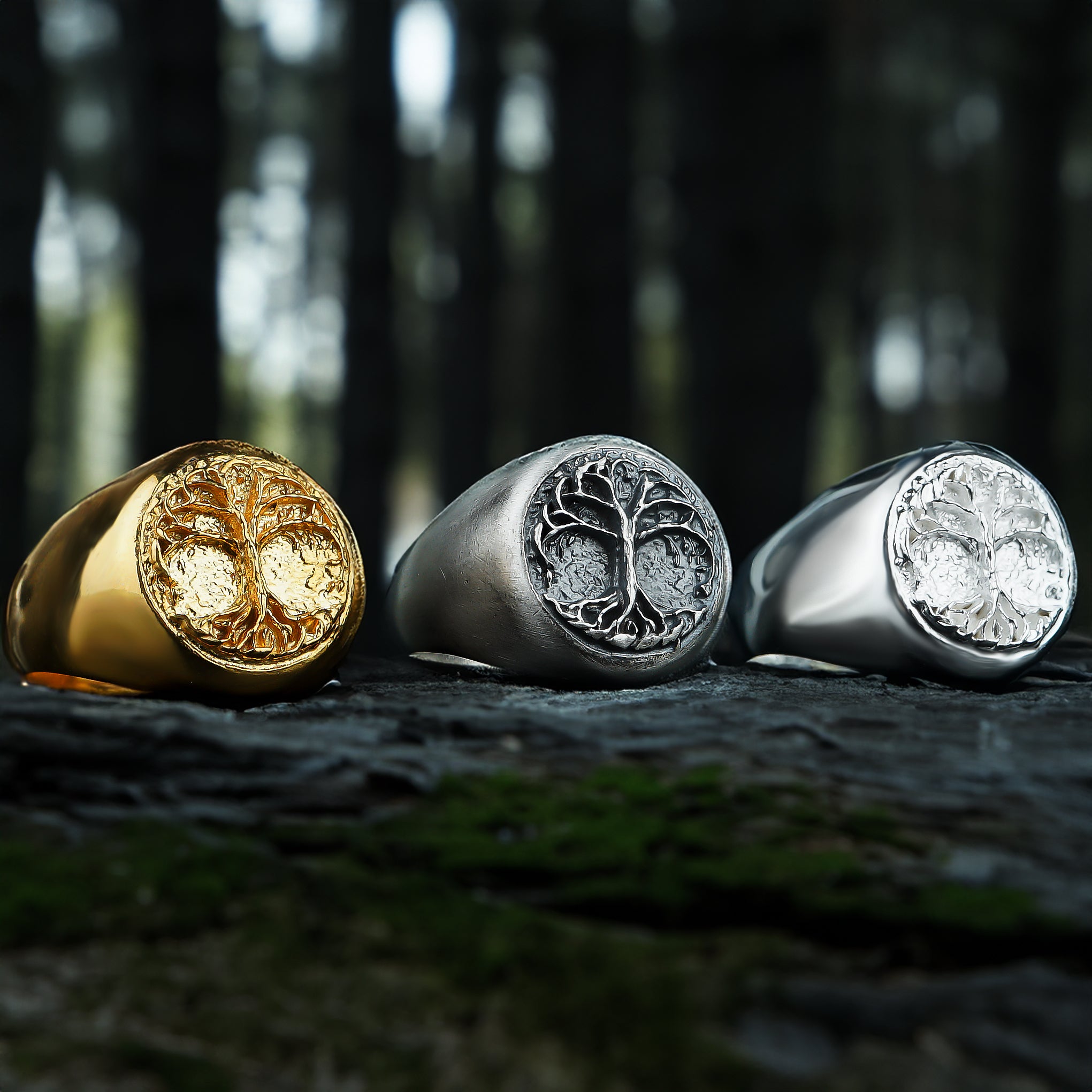 Tree of Life Signet Ring