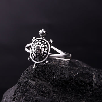 Mini Cute Turtle Shape Ring Charm