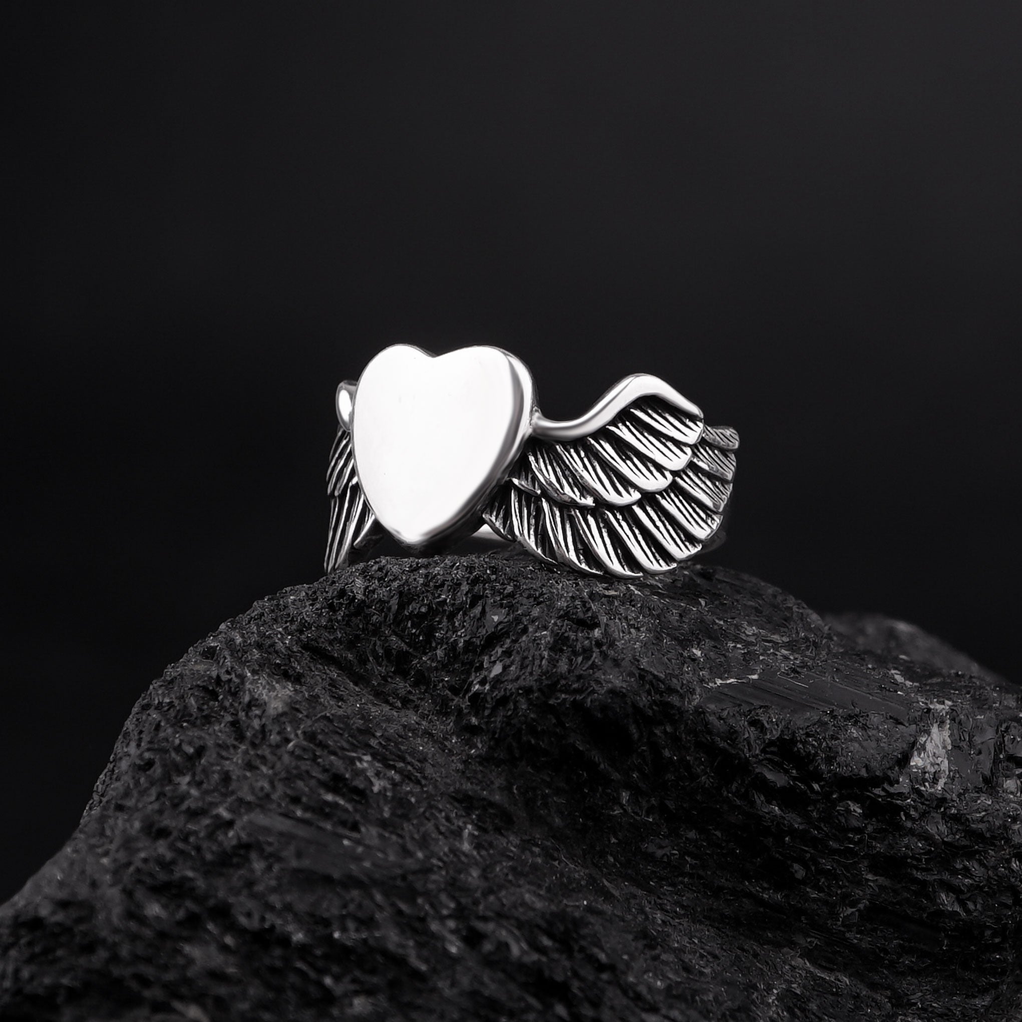 925 Silver Flying Lover Ring