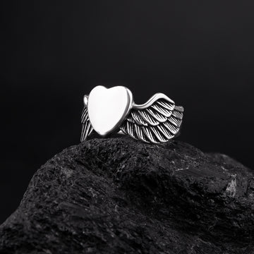 925 Silver Flying Lover Ring