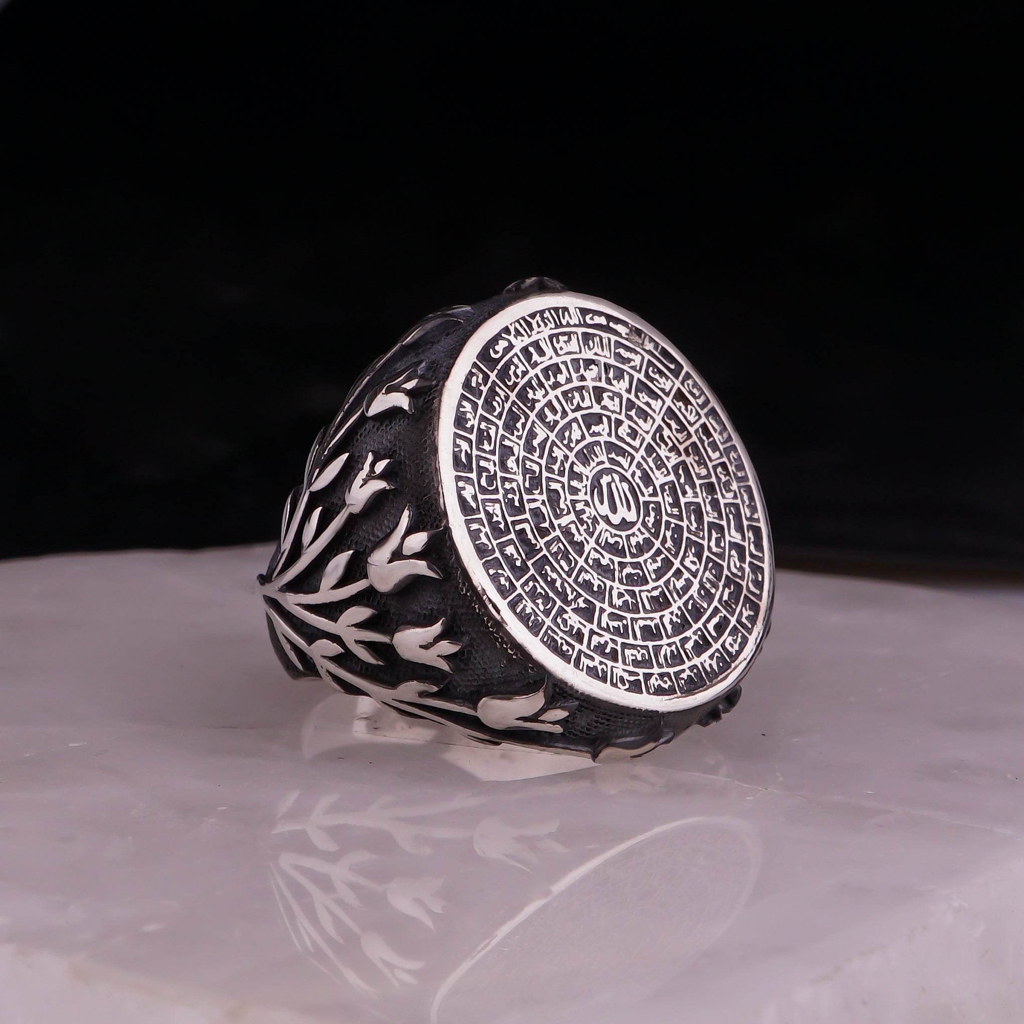 Al Asma Ul Husna Ring 99 Names of Allah – Bareste Jewelry