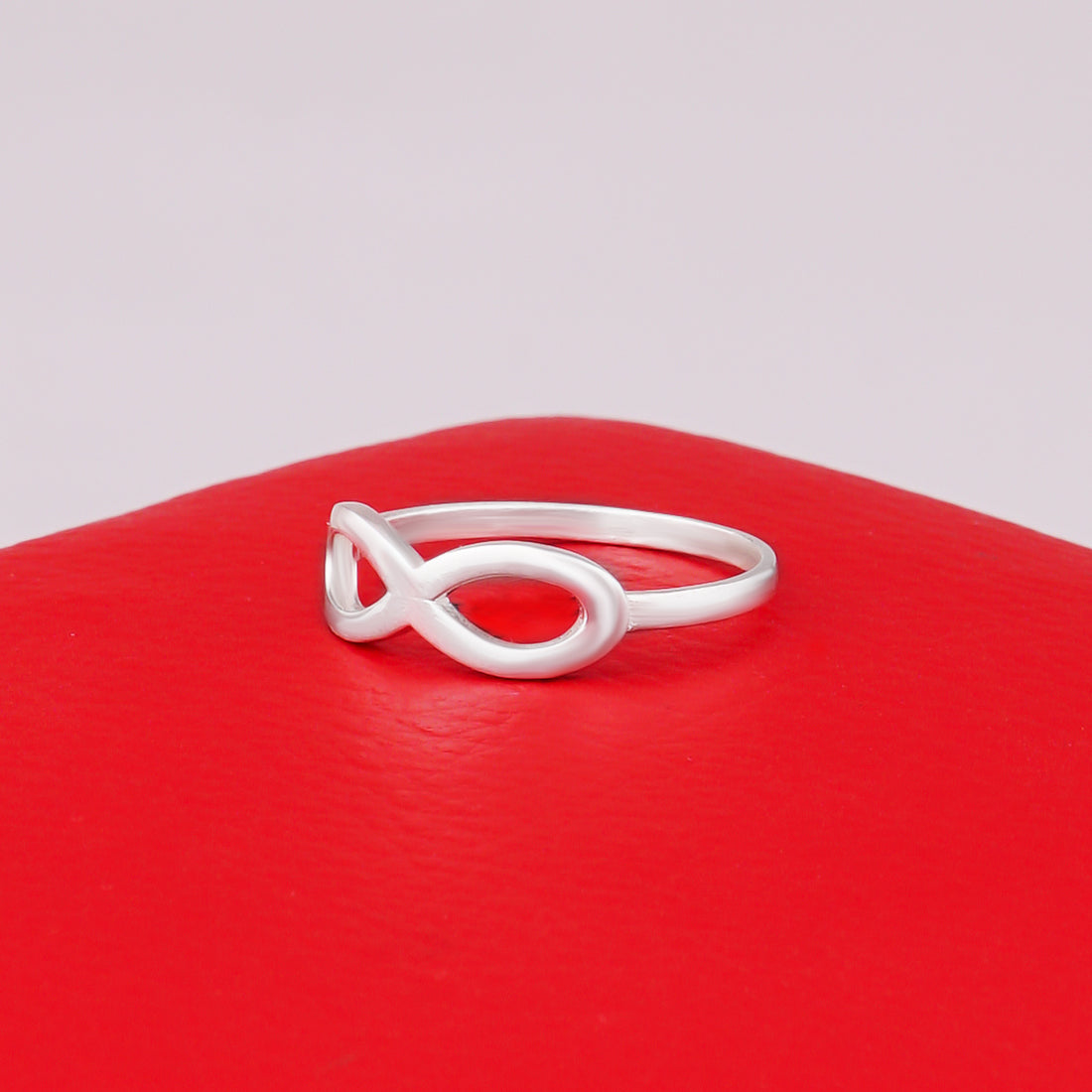 Infinity Logo Minimalist Ring  For Women