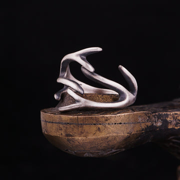 Deer Antler Ring Majestic Grace