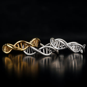 DNA Style Ring Elegant Precision