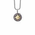 Gold Plated Polaris Necklace Sterling Silver