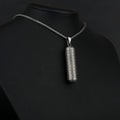 Mens Urn Necklace Sterling Silver