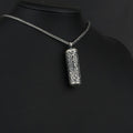 Cremation Urn Necklace Sterling Silver