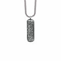 Cremation Urn Necklace Sterling Silver