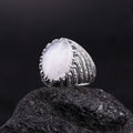 Mens Moonstone Ring