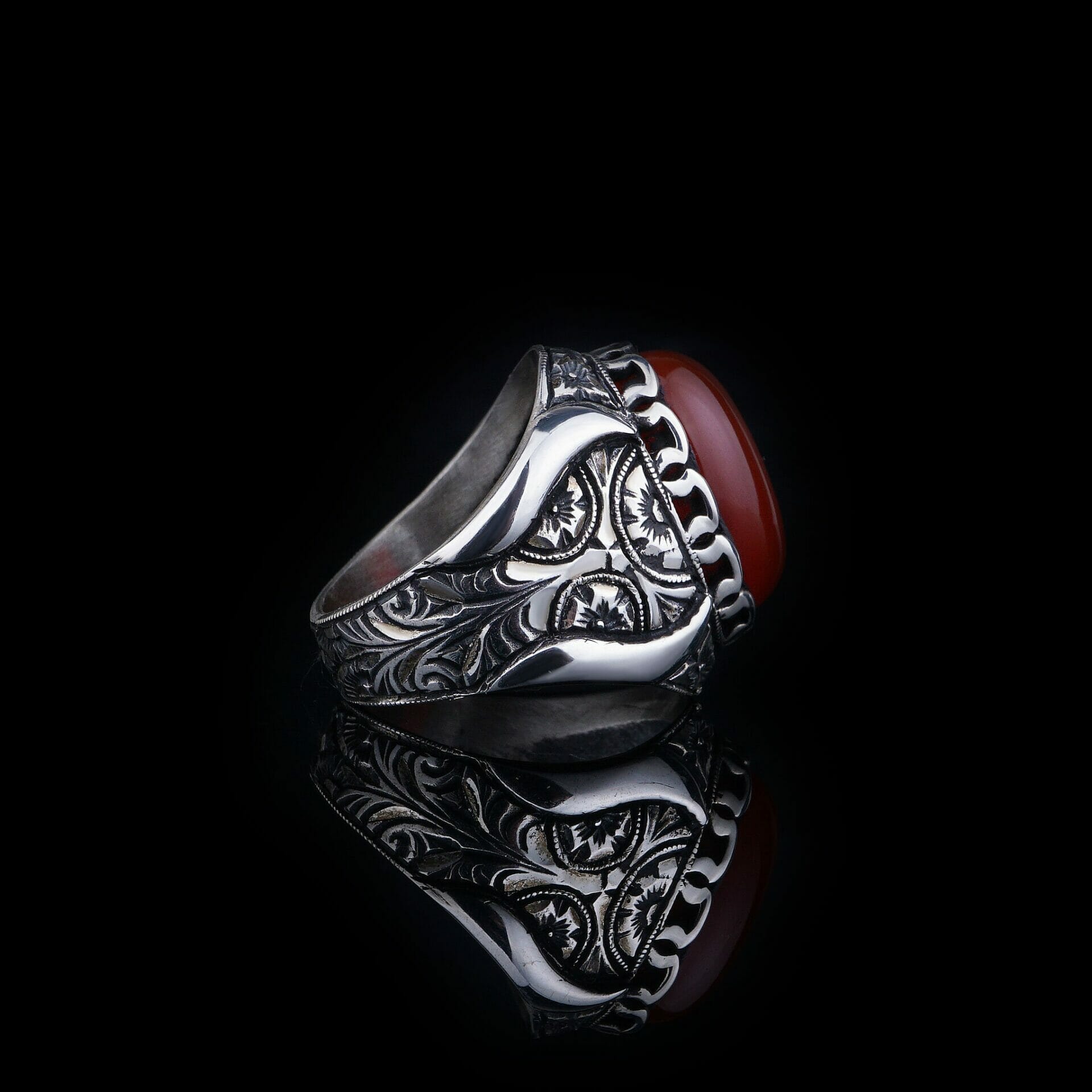 Sulemani Aqeeq Stone Ring