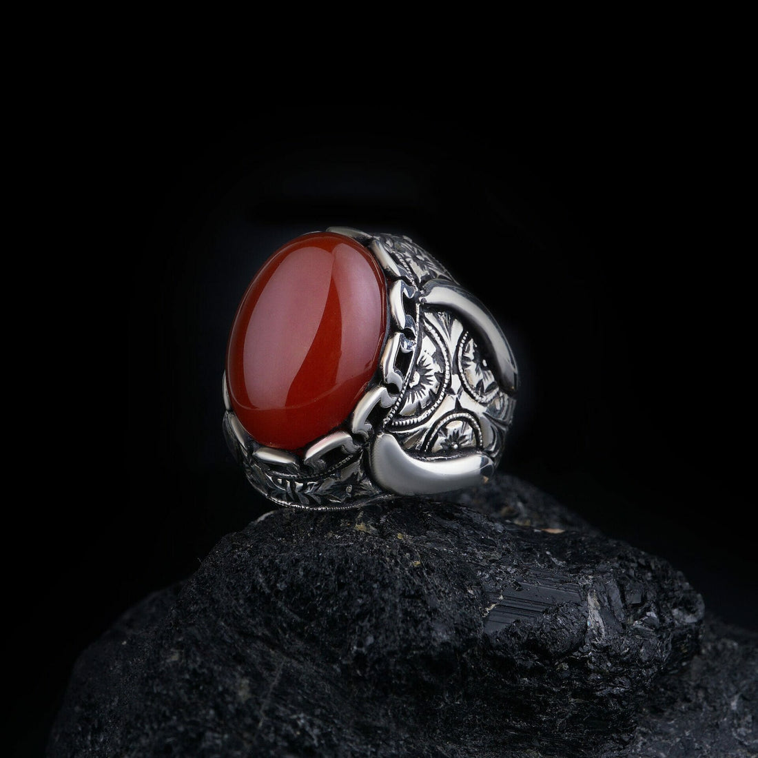 Sulemani Aqeeq Stone Ring