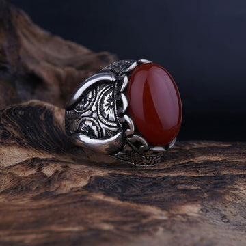 Sulemani Aqeeq Stone Ring