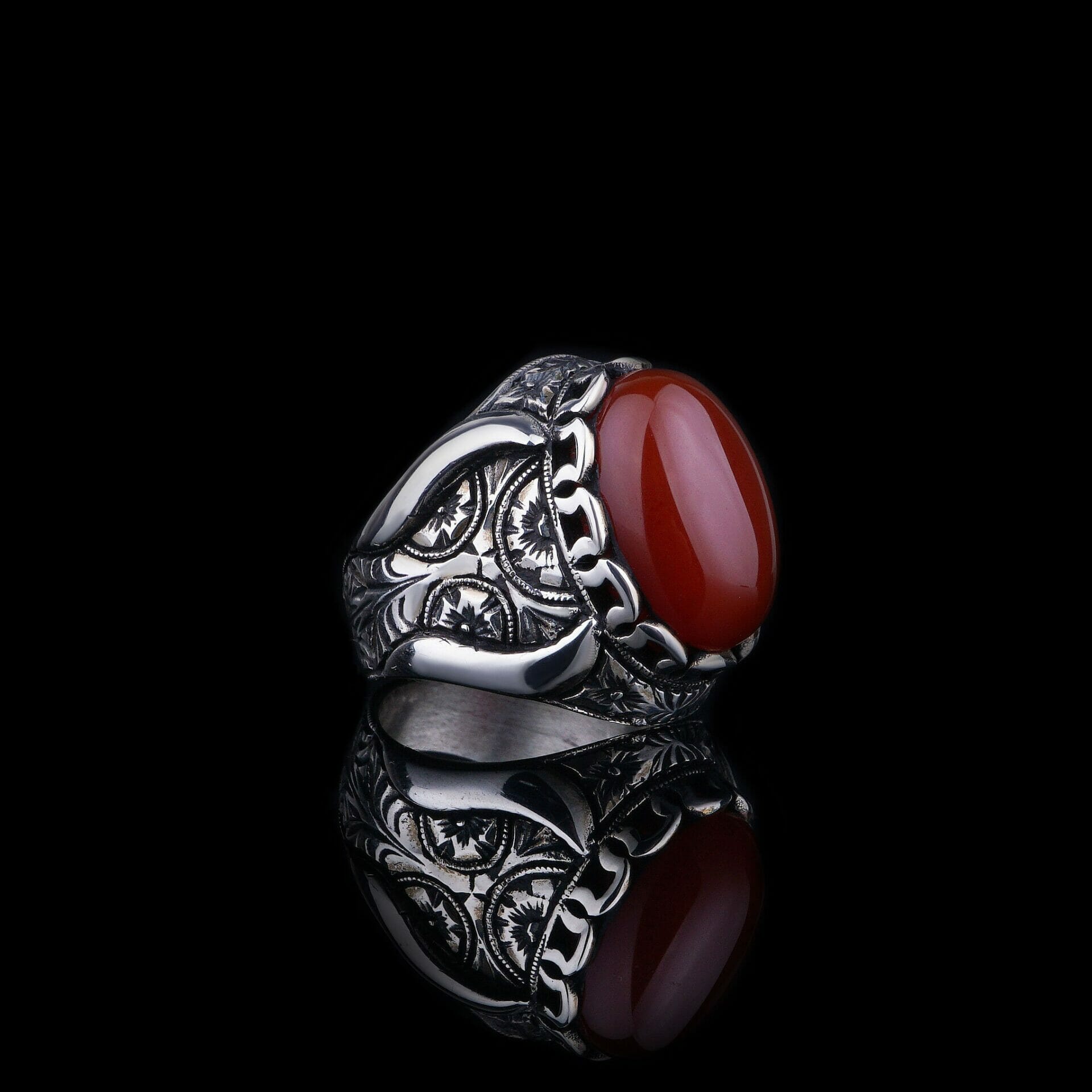 Sulemani Aqeeq Stone Ring