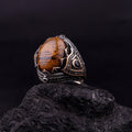 Wood Jasper Ring for Men