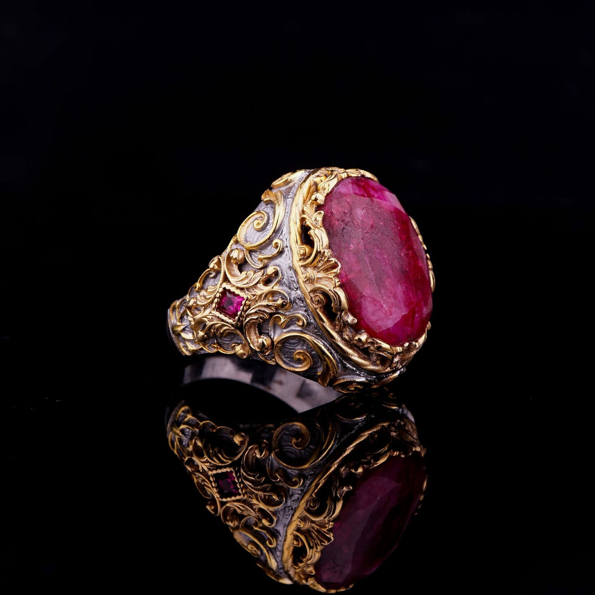 Ruby Gemstone Ring