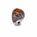 Wood Jasper Ring for Men