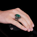 Malachite Ring for Men