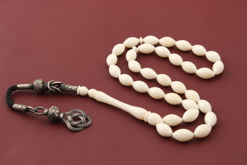 Camel Bone 1000 Pure Silver Tasbih