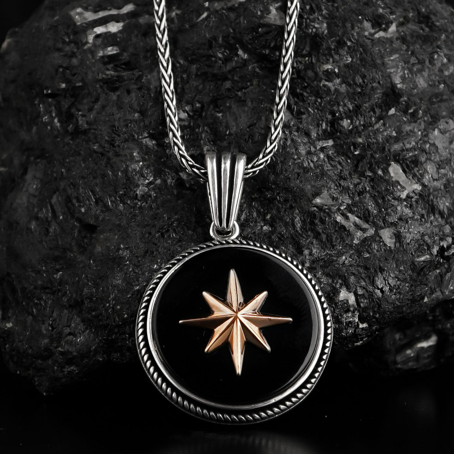 North Star Onyx Necklace