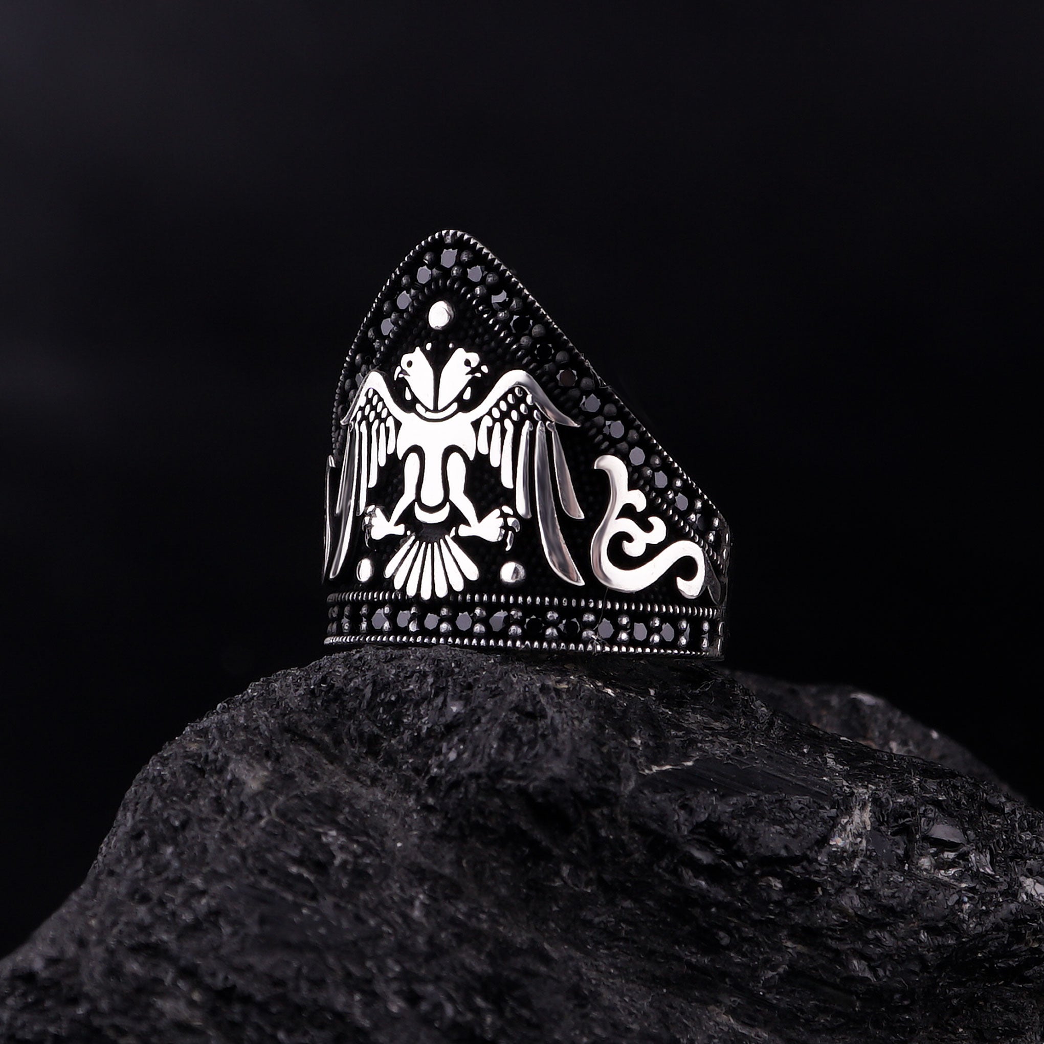 Heraldic Eagle Ring