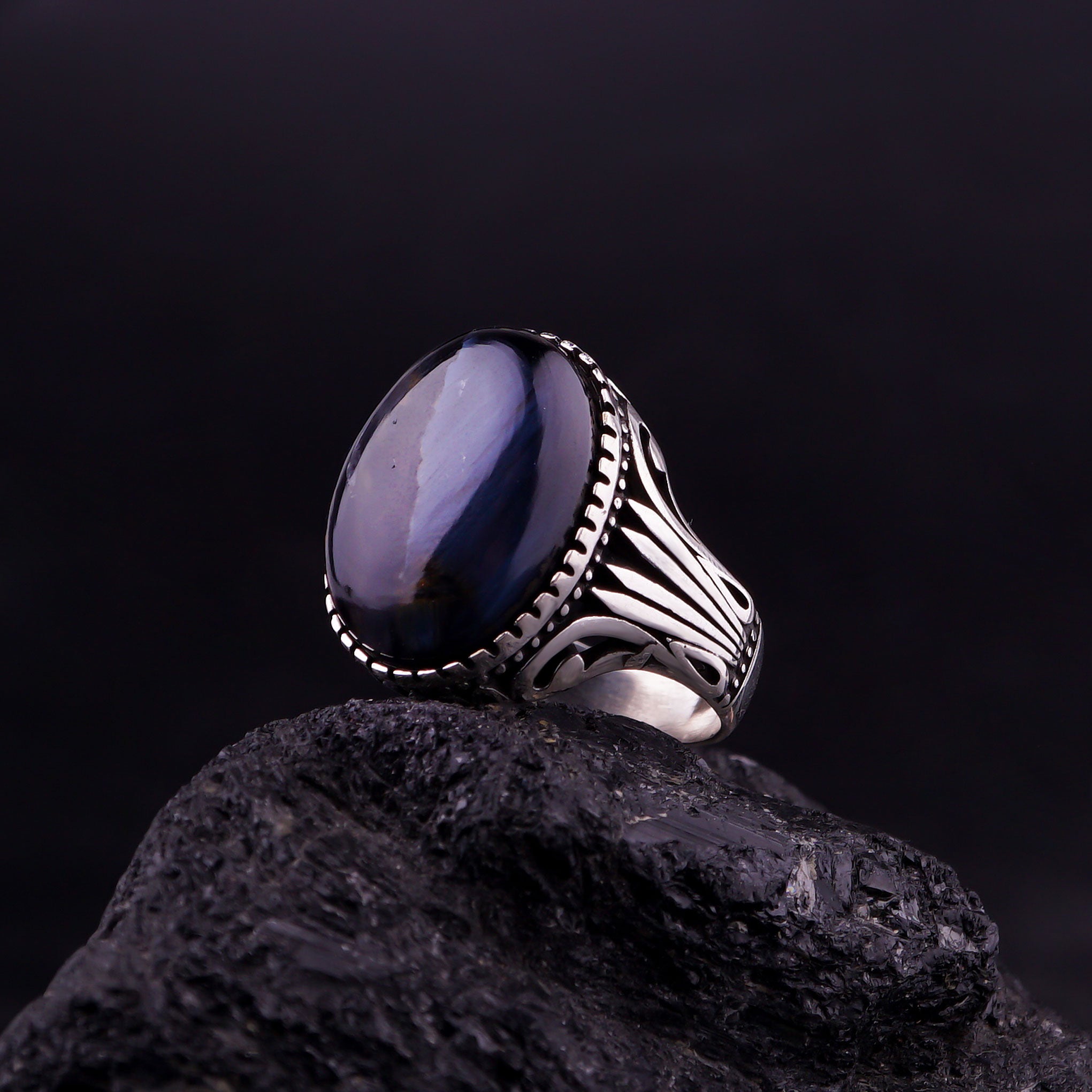 Classy Pietersite Ring